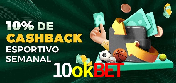 10% de bônus de cashback na 10okbet